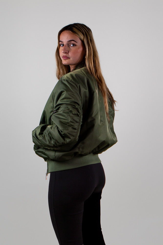 BOMBER OVERSIZE MATELASSÉ