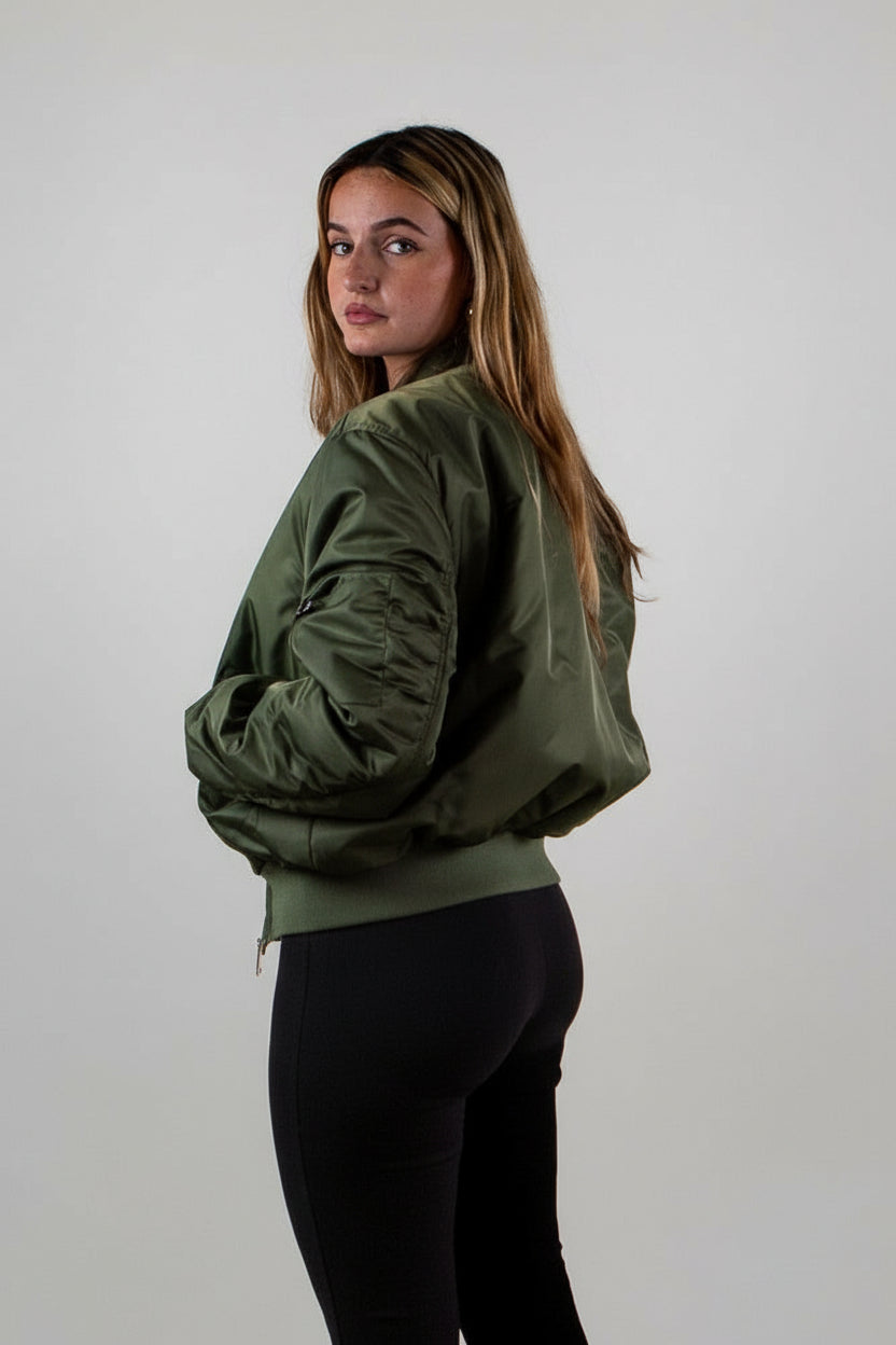 BOMBER OVERSIZE MATELASSÉ