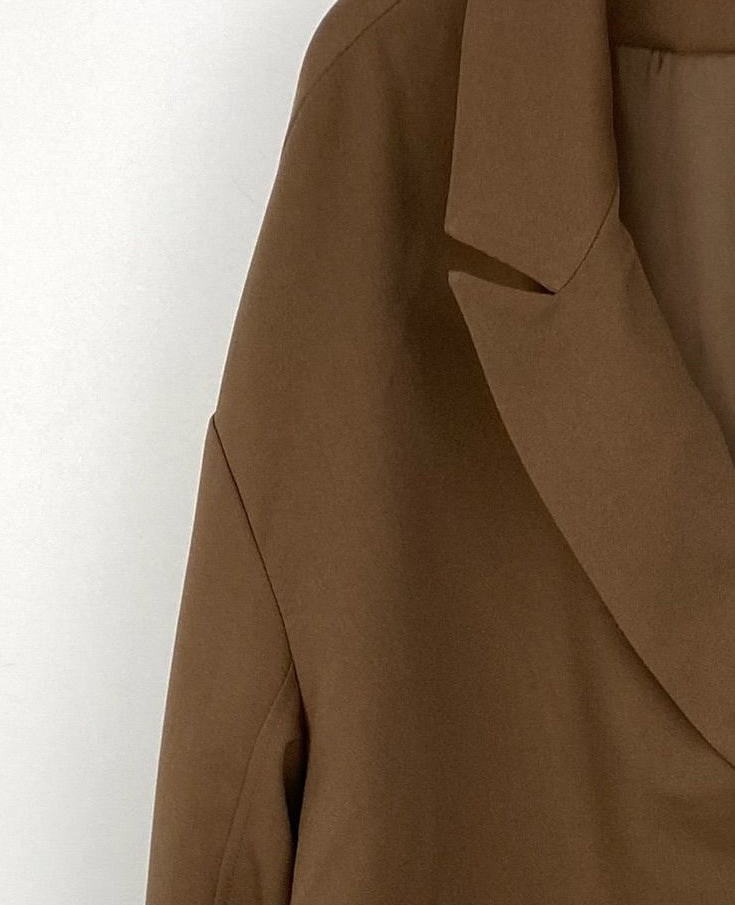 VESTE BLAZER BI-MATIÈRE - K-ZELL PARIS