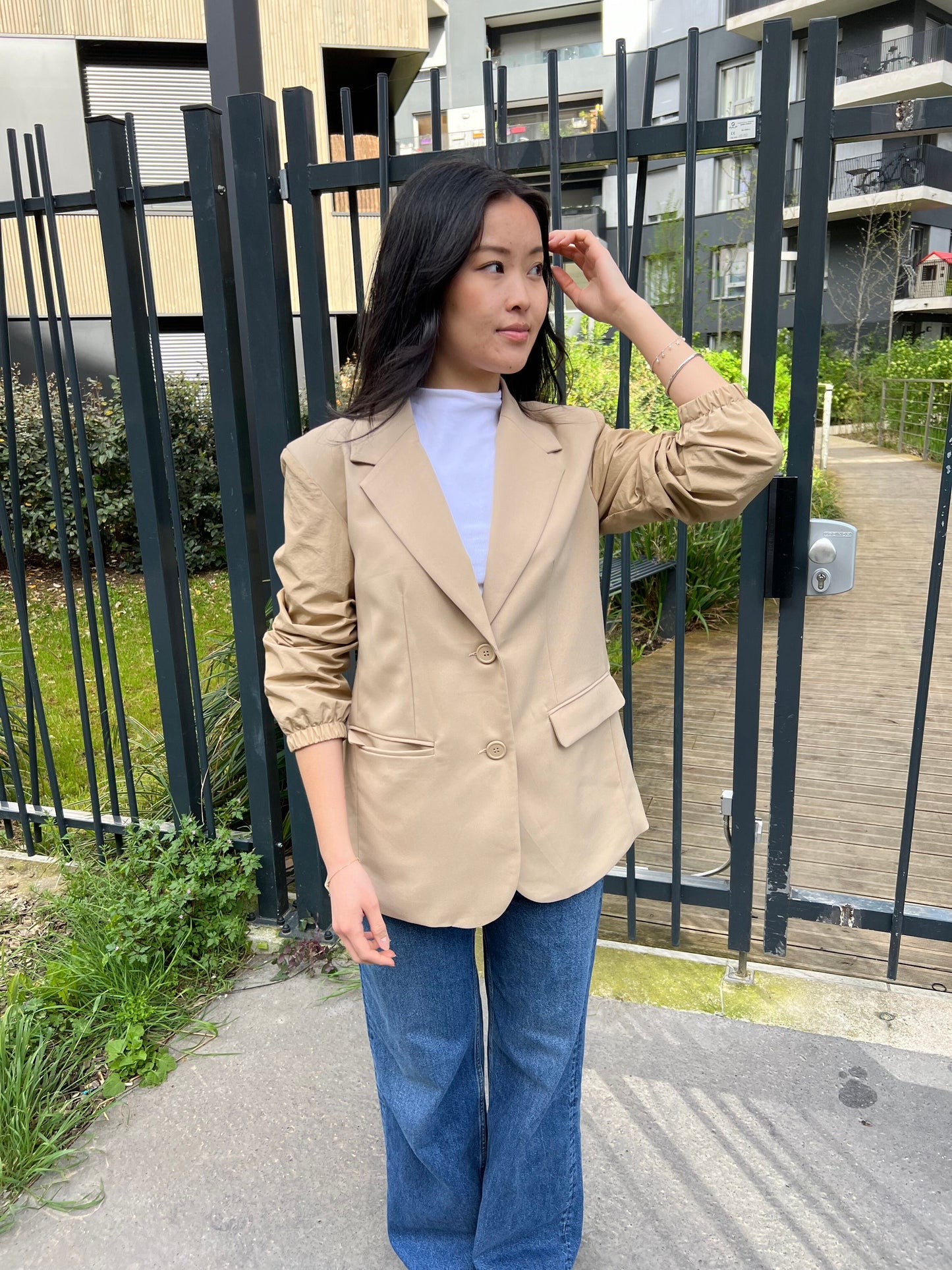BLAZER BI-MATIÈRE