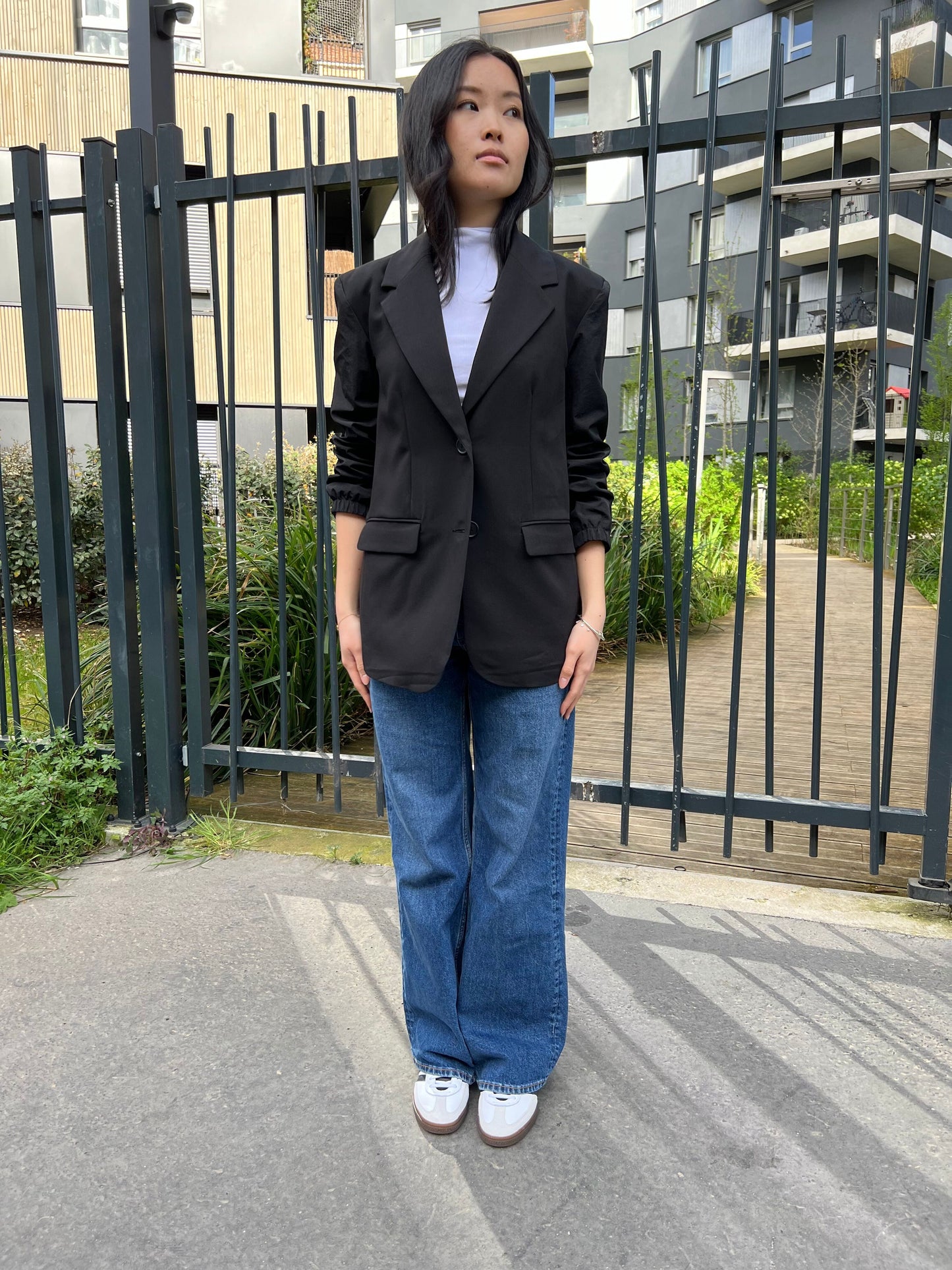 BLAZER BI-MATIÈRE