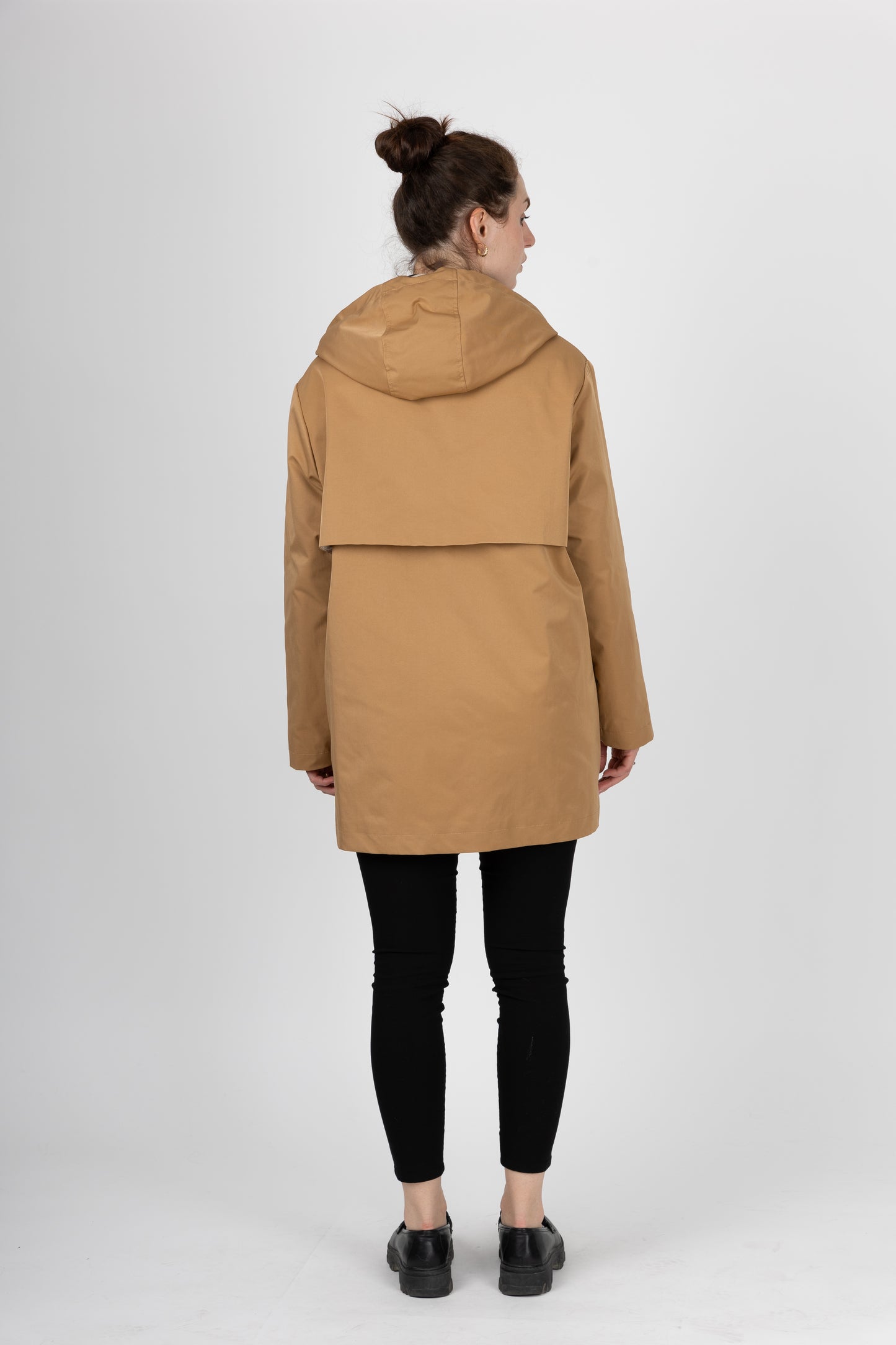 MID-LENGTH HOODED PARKA