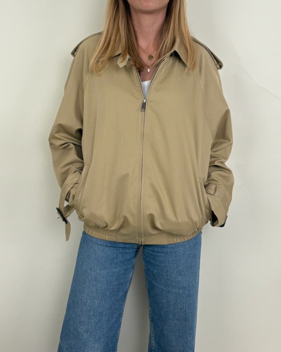 BLOUSON À DÉTAILS TRENCH