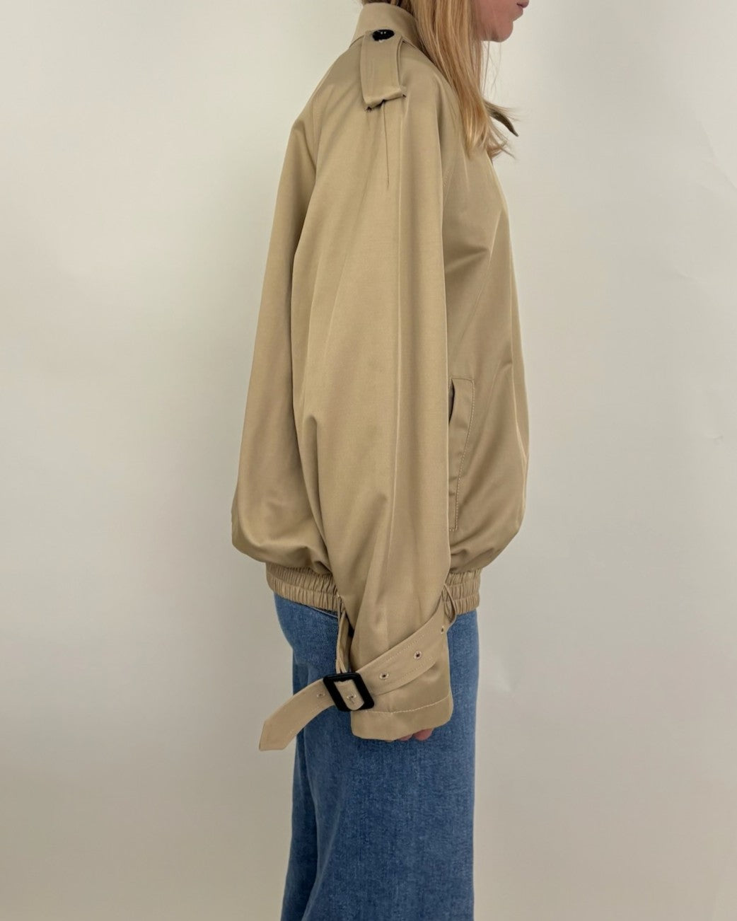 BLOUSON À DÉTAILS TRENCH