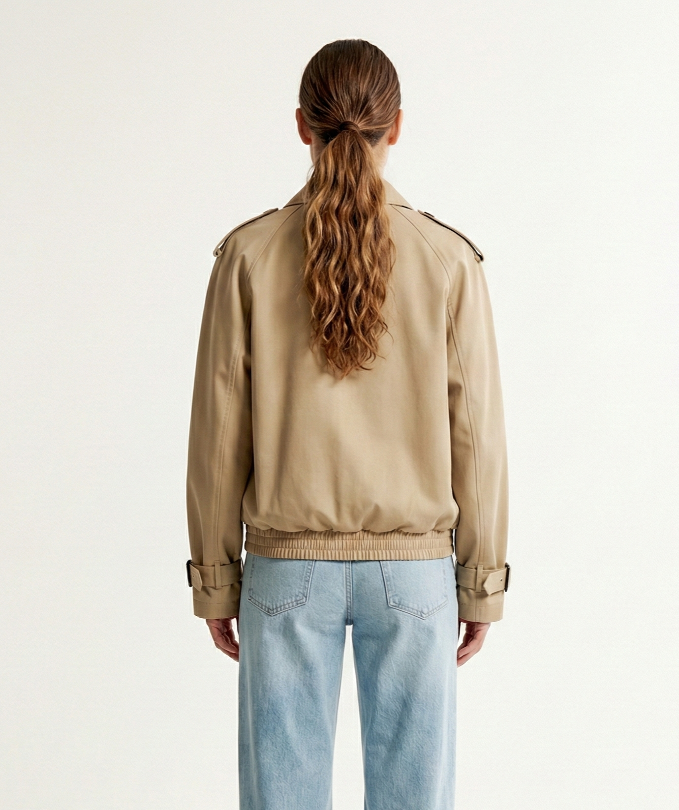 JACKET WITH TRENCH DETAILS