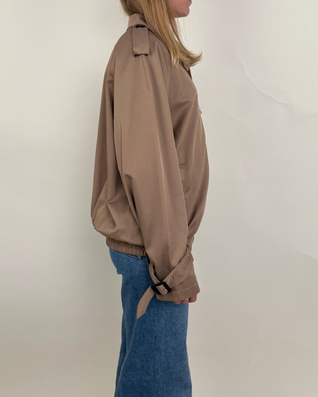 BLOUSON À DÉTAILS TRENCH