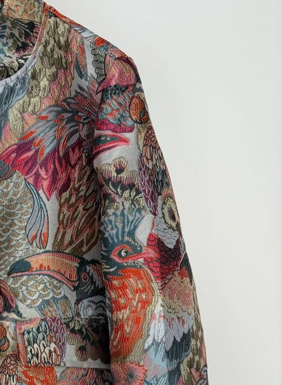 JACQUARD METALLIC JACKET