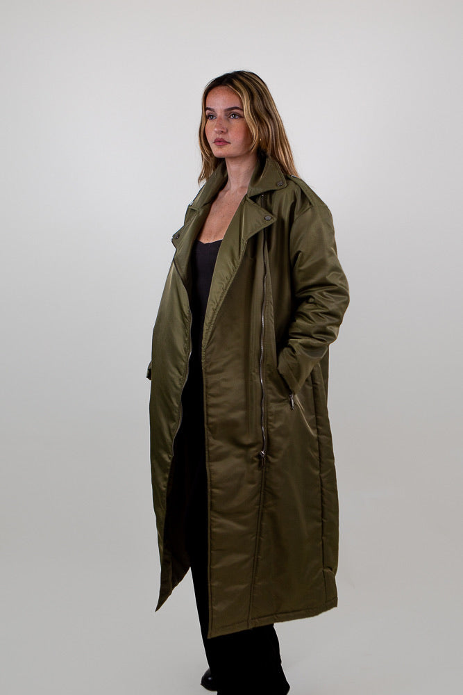 TRENCH MATELASSÉ IMPERMÉABLE