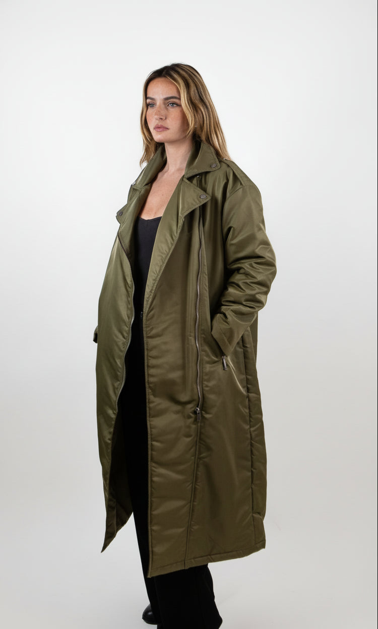 TRENCH MATELASSÉ IMPERMÉABLE