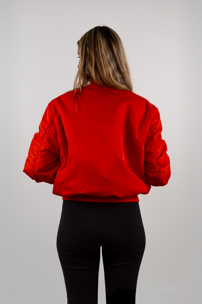 BOMBER OVERSIZE MATELASSÉ