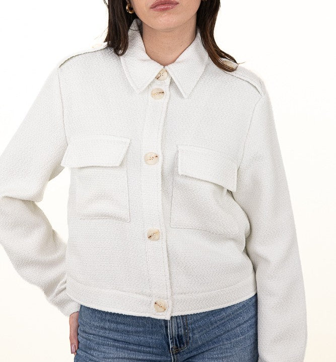 VESTE EN TWEED