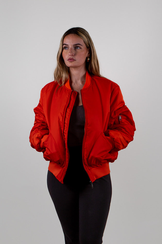 BOMBER OVERSIZE MATELASSÉ