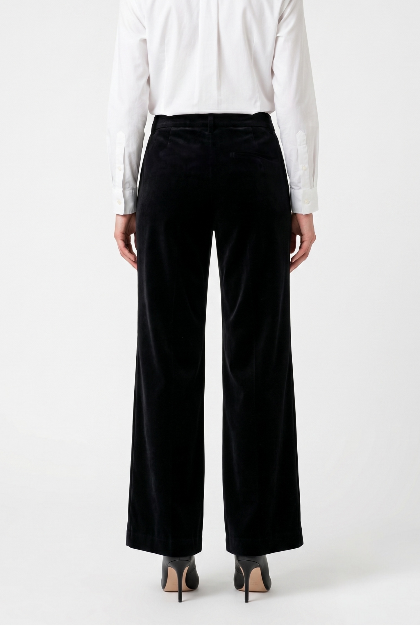 PANTALONES DE TERCIOPELO DE PIERNA ANCHA