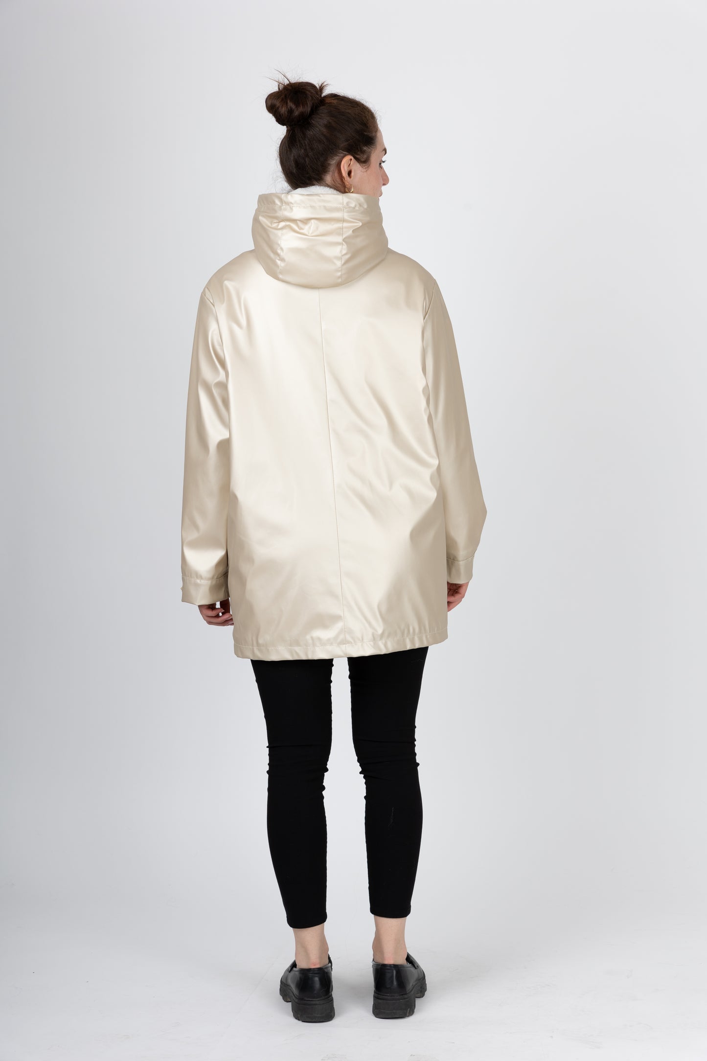 WATERPROOF PARKA WITH FAUX FUR HOOD
