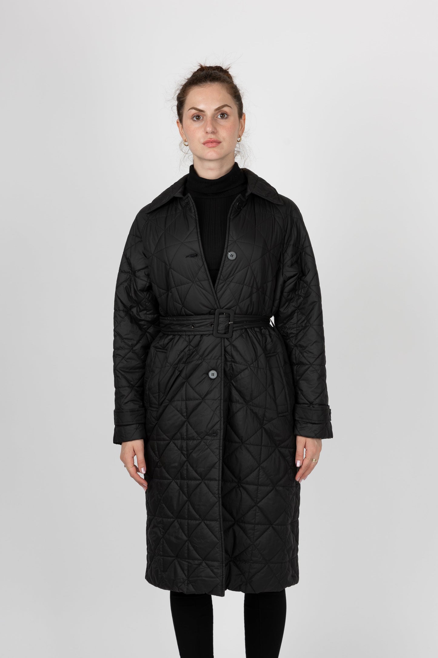 DOUDOUNE MATELASSÉE STYLE TRENCH