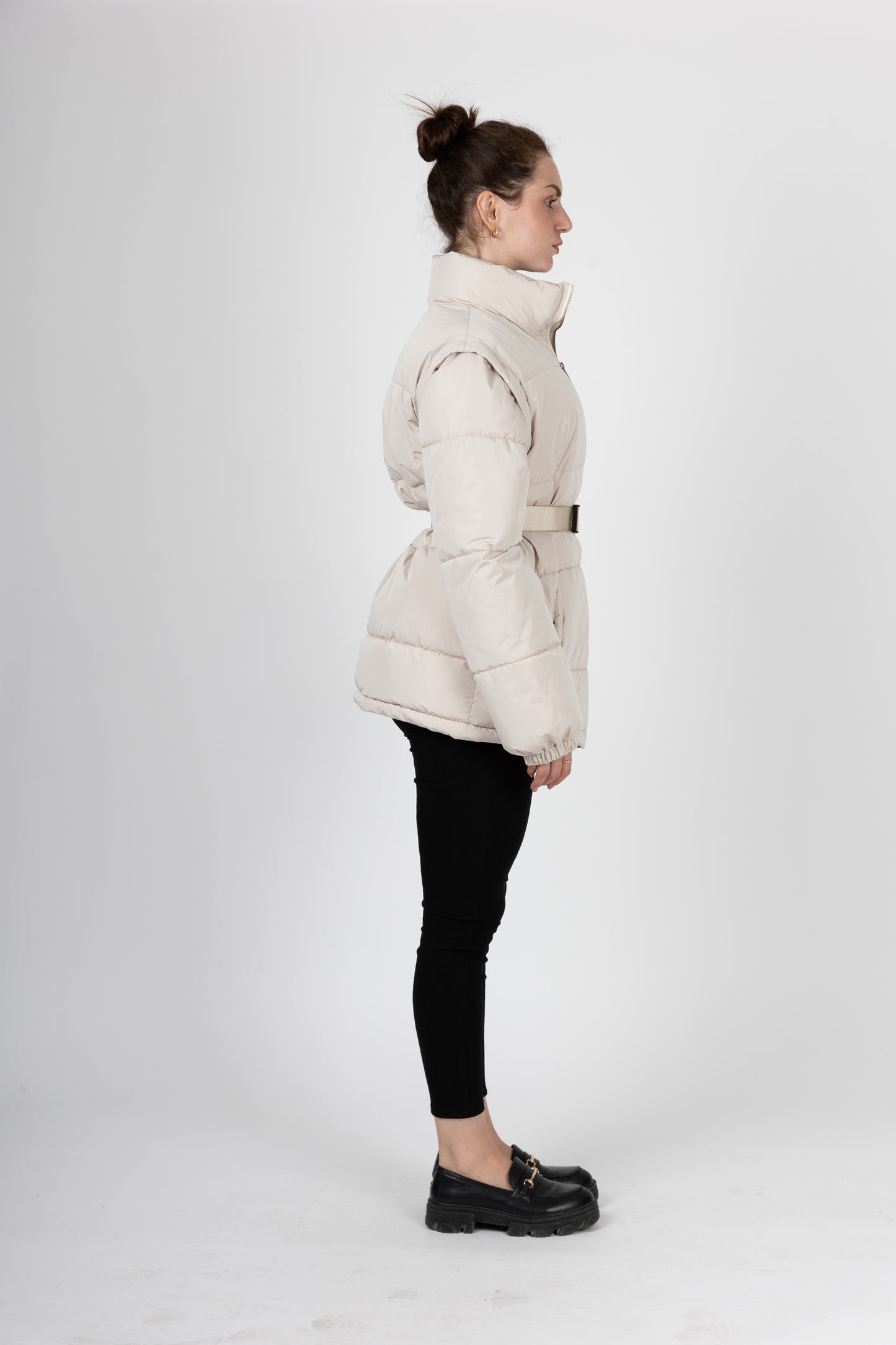 CHAQUETA DE PLUMÍN CON MANGAS DESMONTABLES