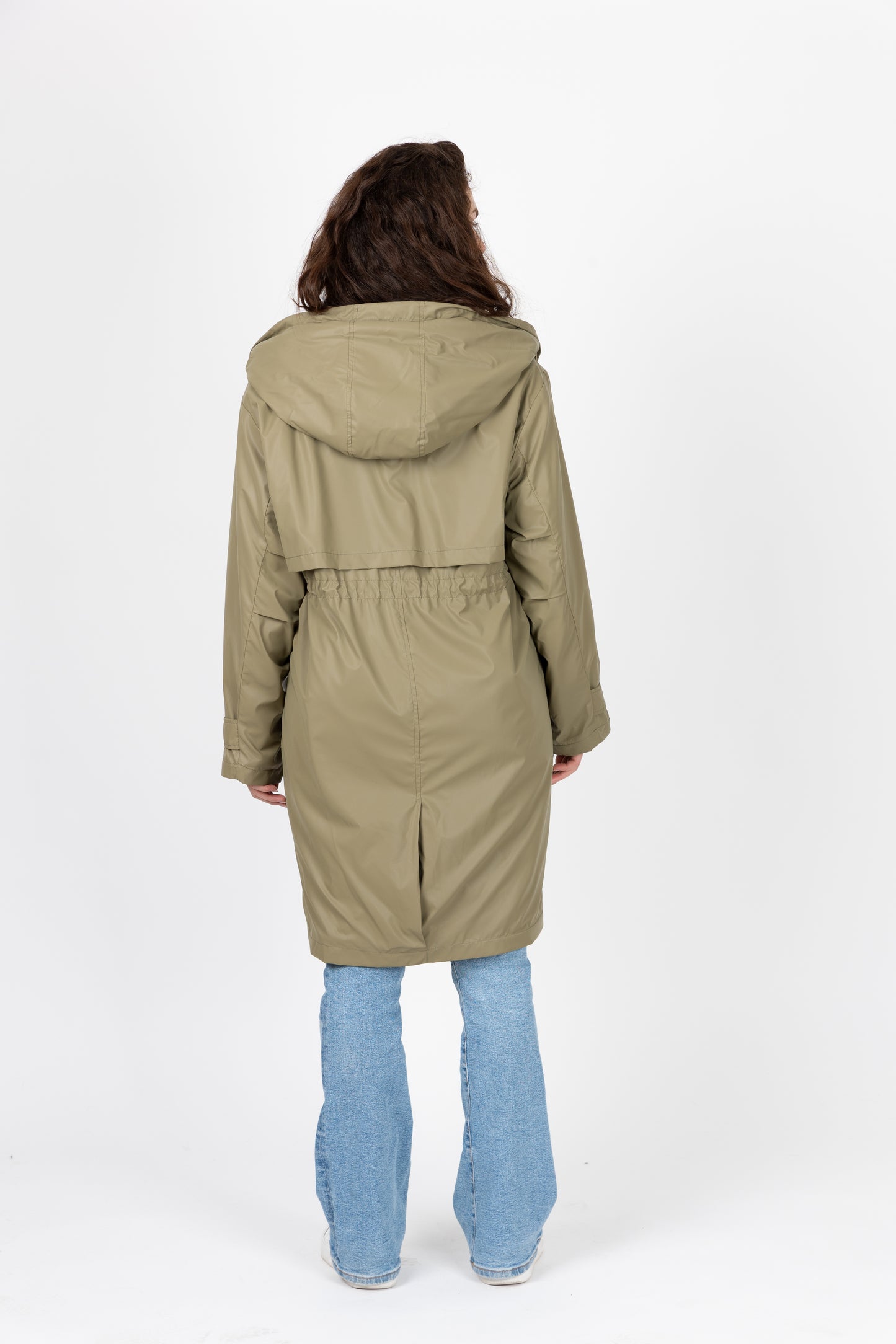 WATERPROOF PARKA WITH FAUX FUR HOOD