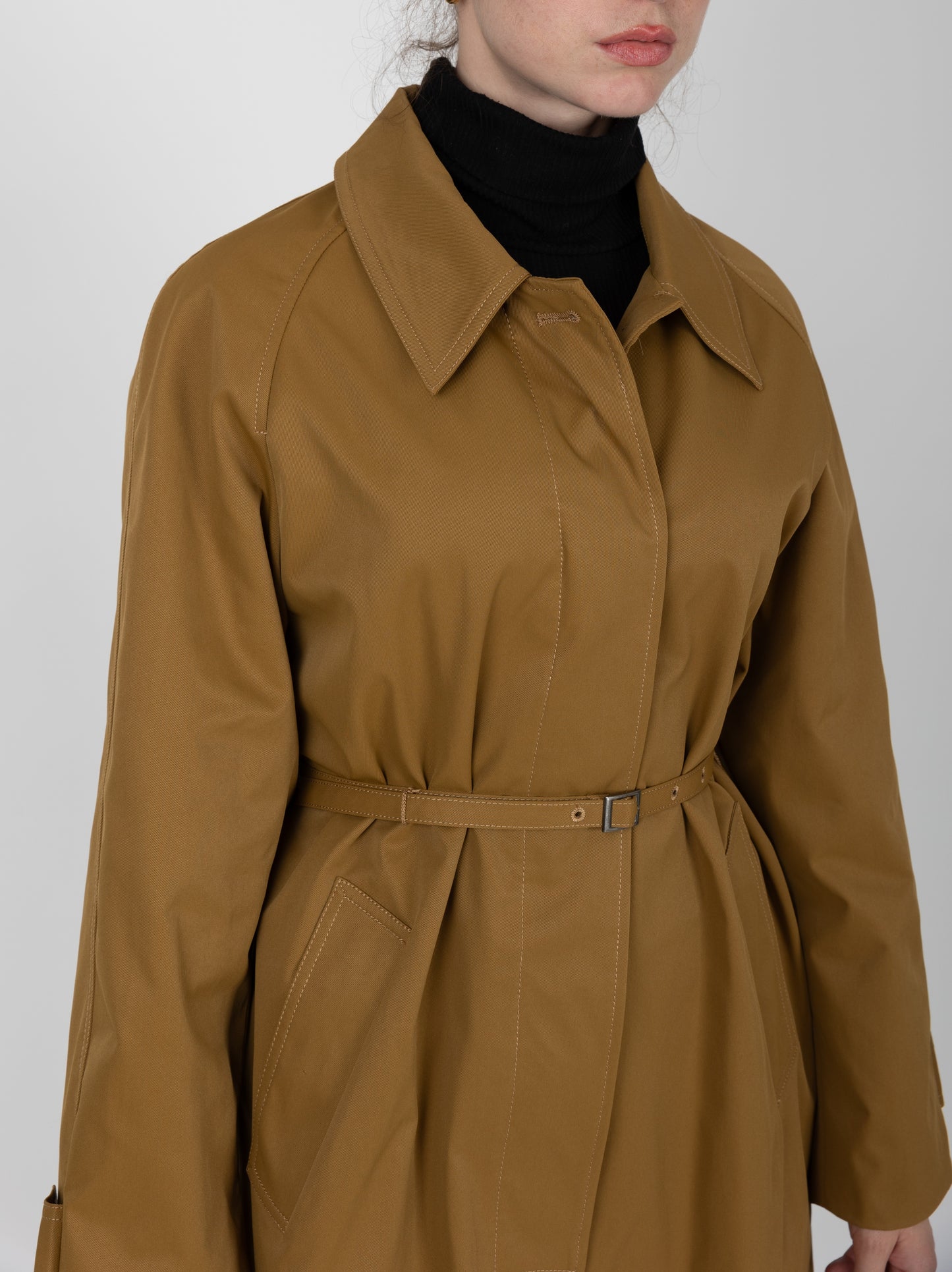 TRENCH IMPERMÉABLE A CEINTURE FINE