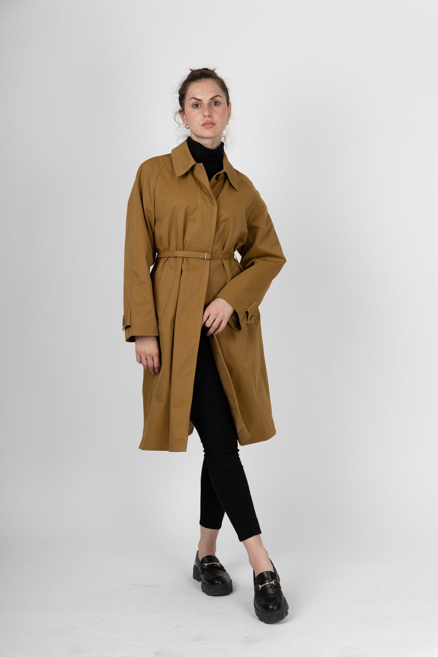TRENCH IMPERMÉABLE A CEINTURE FINE