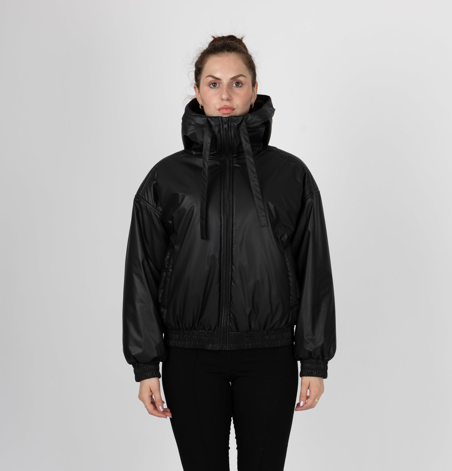 BLOUSON IMPERMÉABLE À CAPUCHE