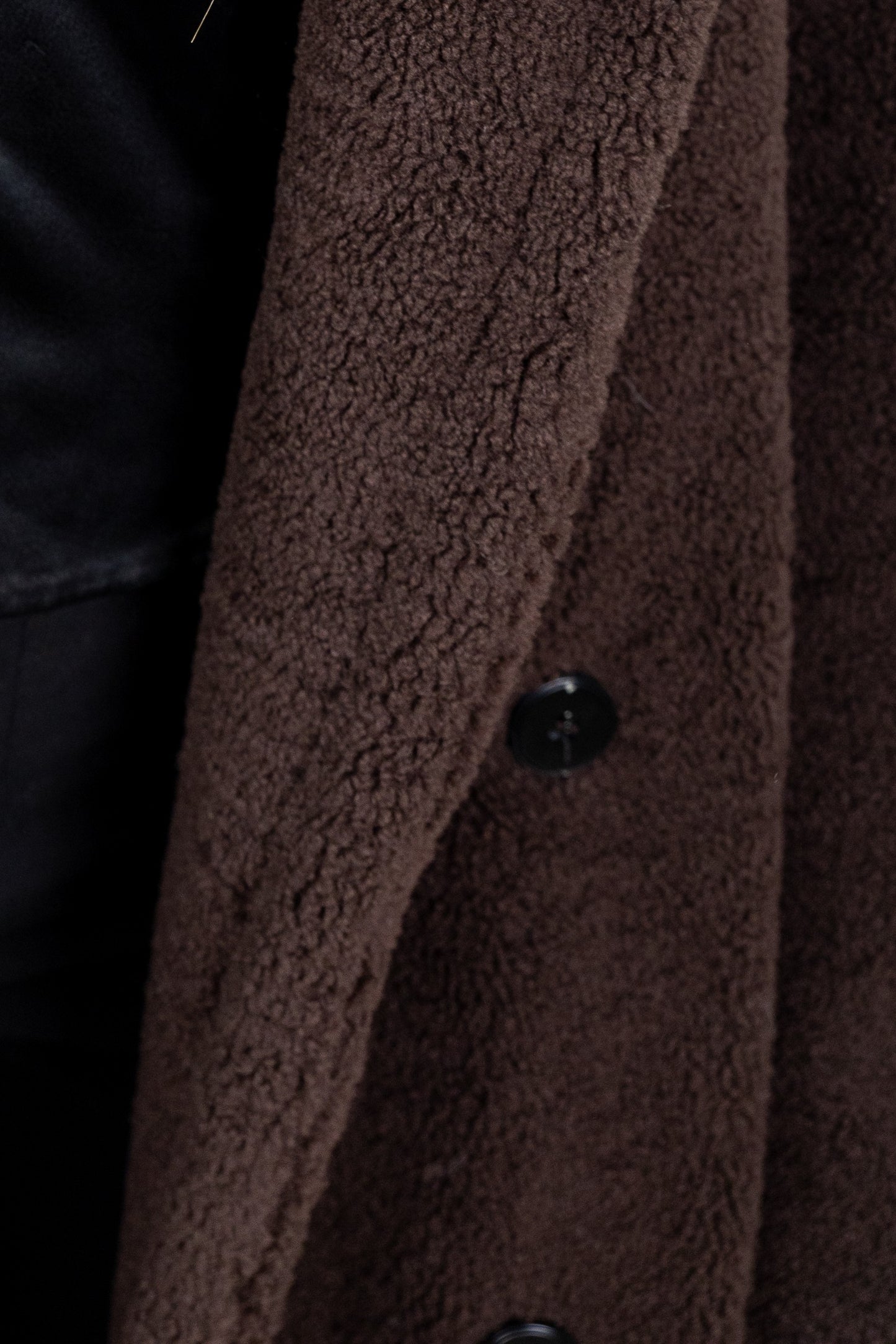 MANTEAU LONG EN FAUSSE FOURRURE MOUTON