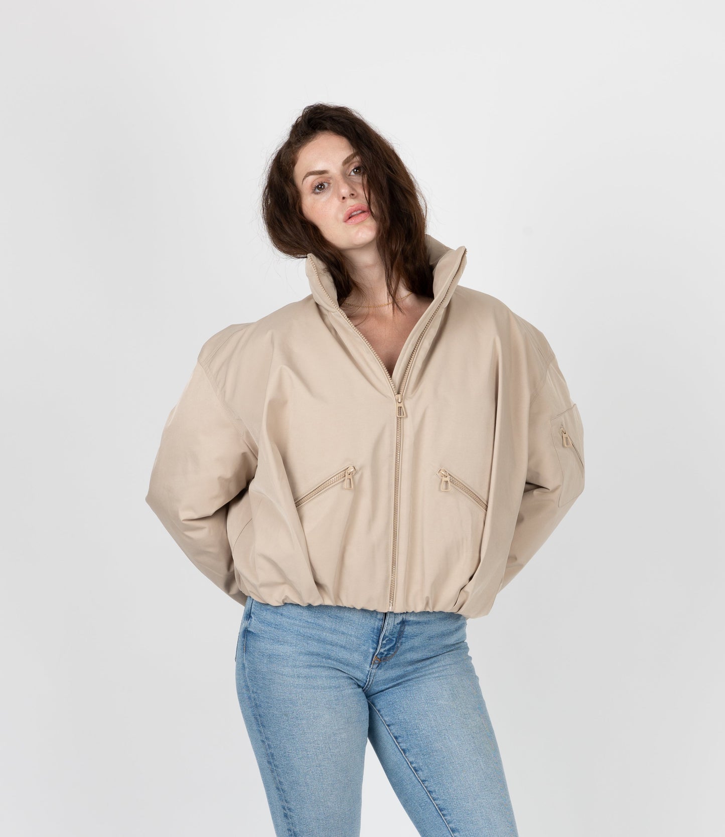 WATERPROOF BALL EFFECT JACKET