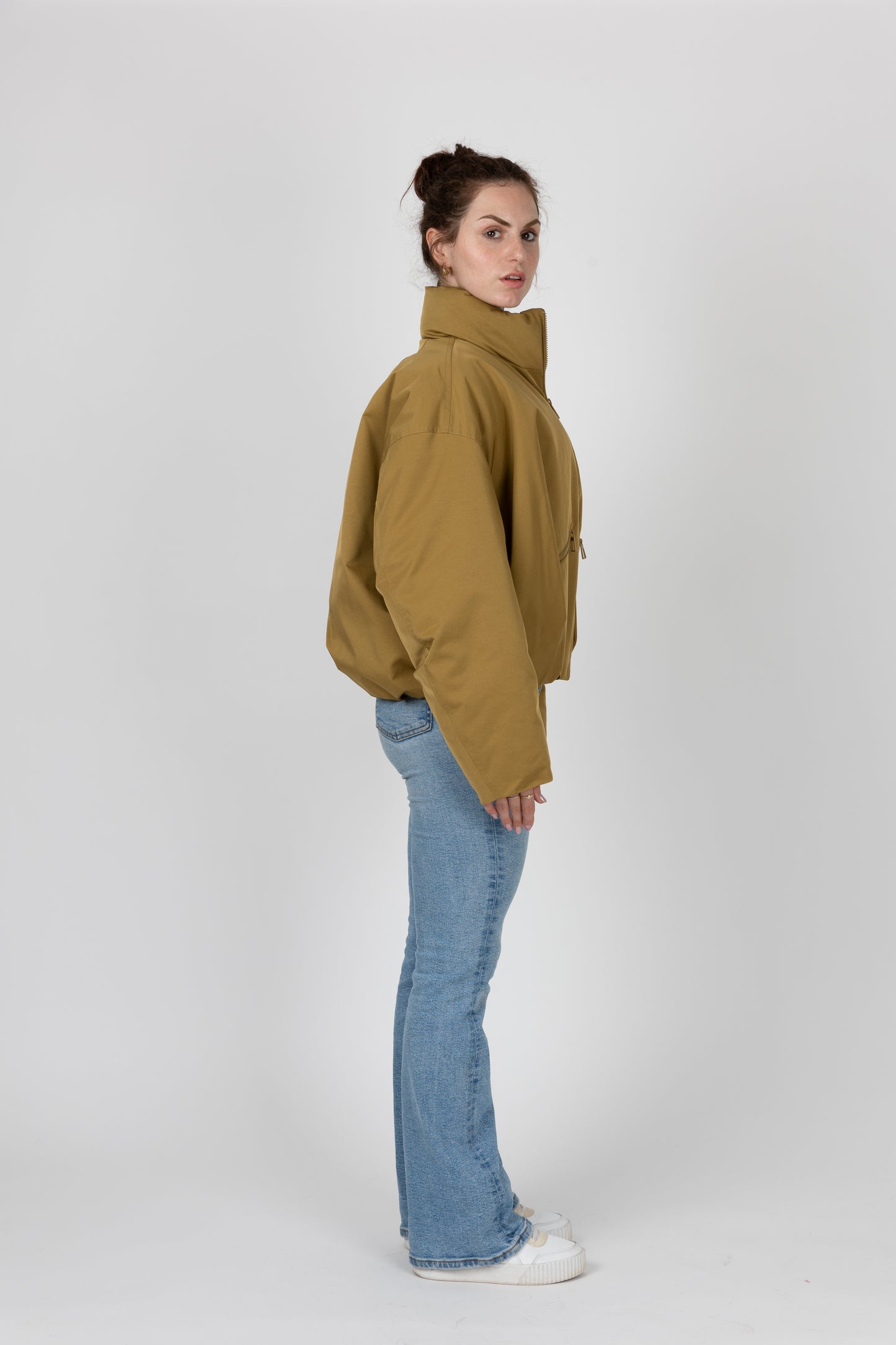 BLOUSON IMPERMÉABLE EFFET BOULE