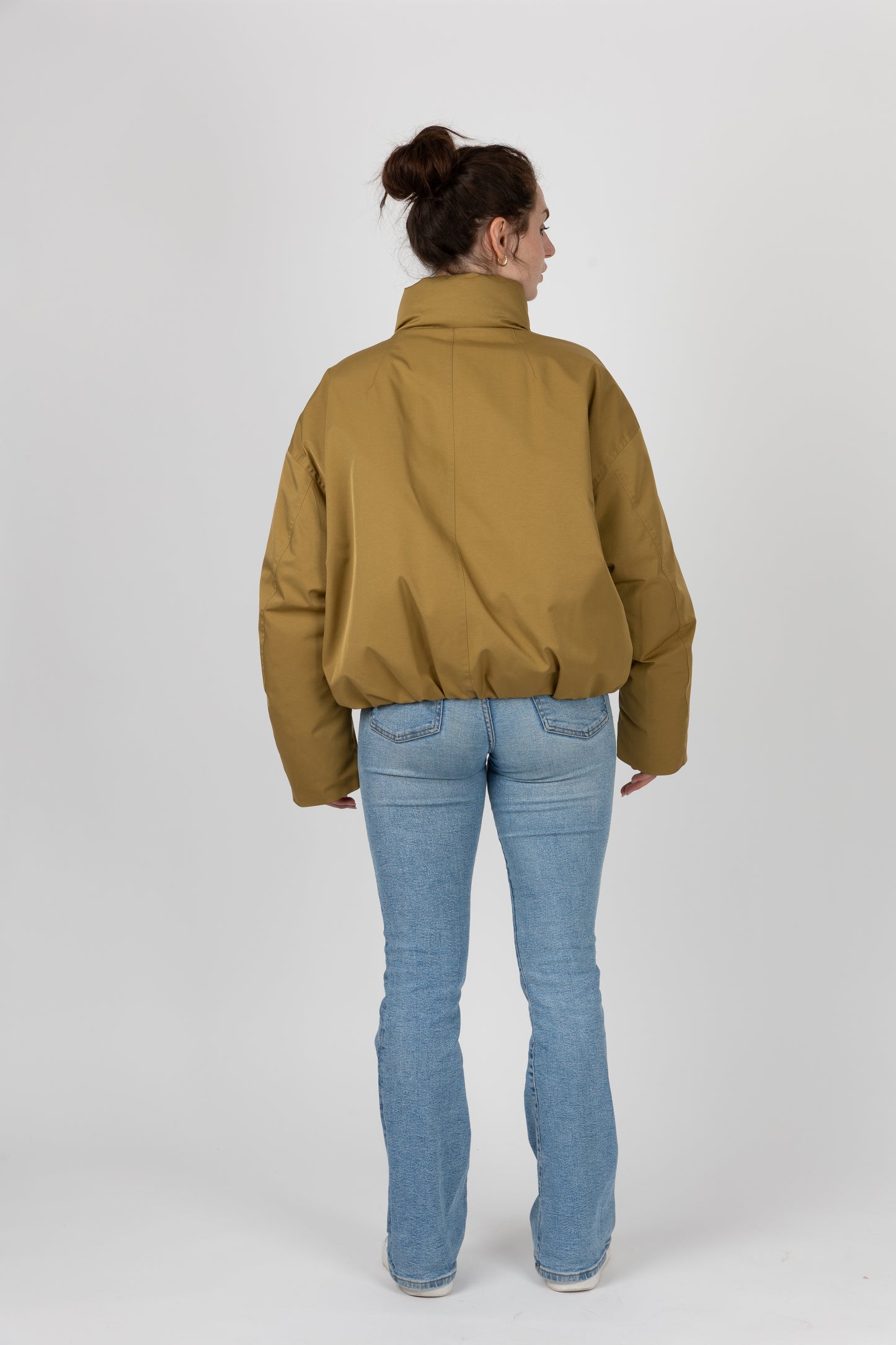 BLOUSON IMPERMÉABLE EFFET BOULE