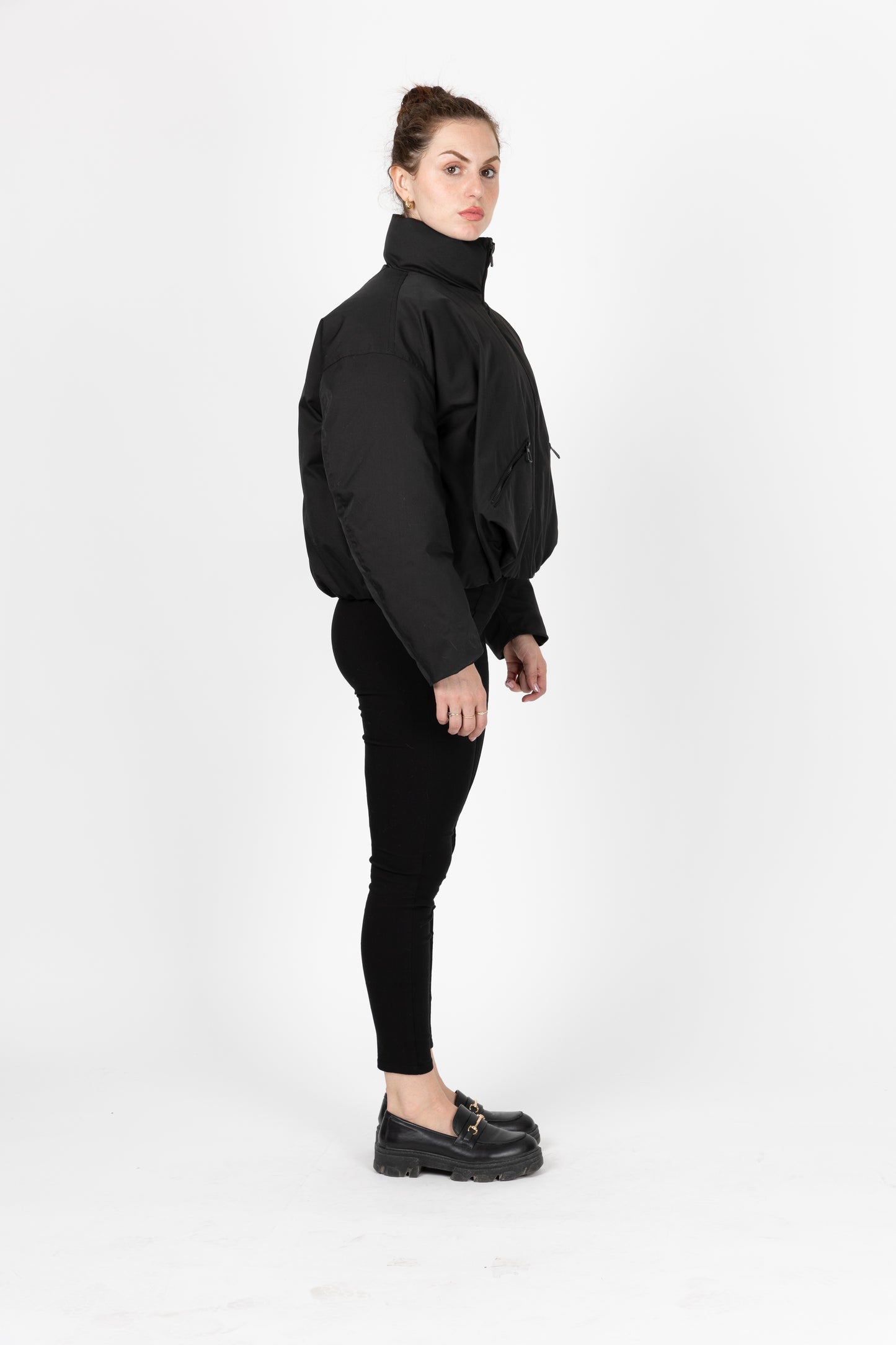 BLOUSON IMPERMÉABLE EFFET BOULE