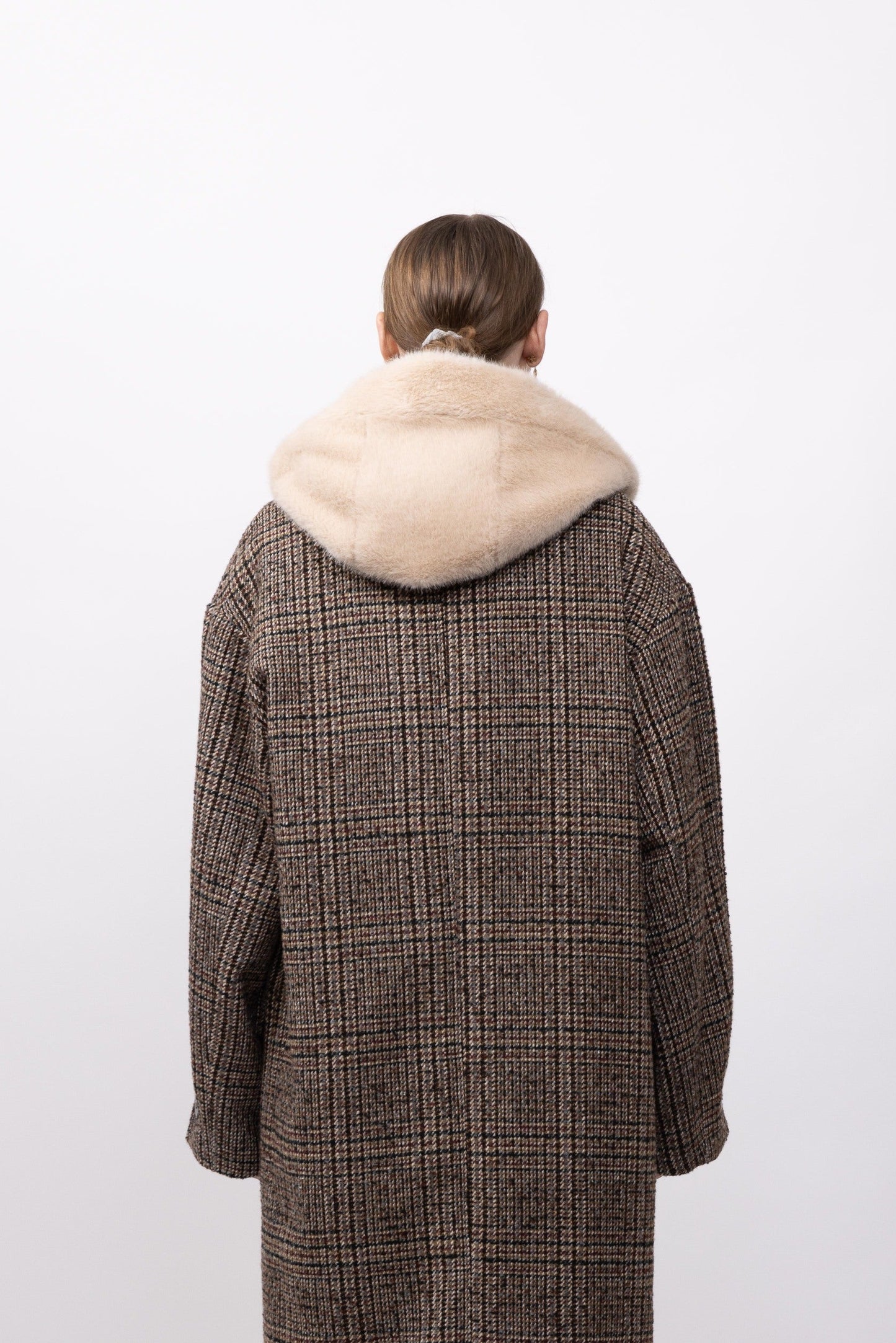 CAPUCHE DOUDOUNE REVERSIBLE FAUSSE FOURRURE - K-ZELL PARIS