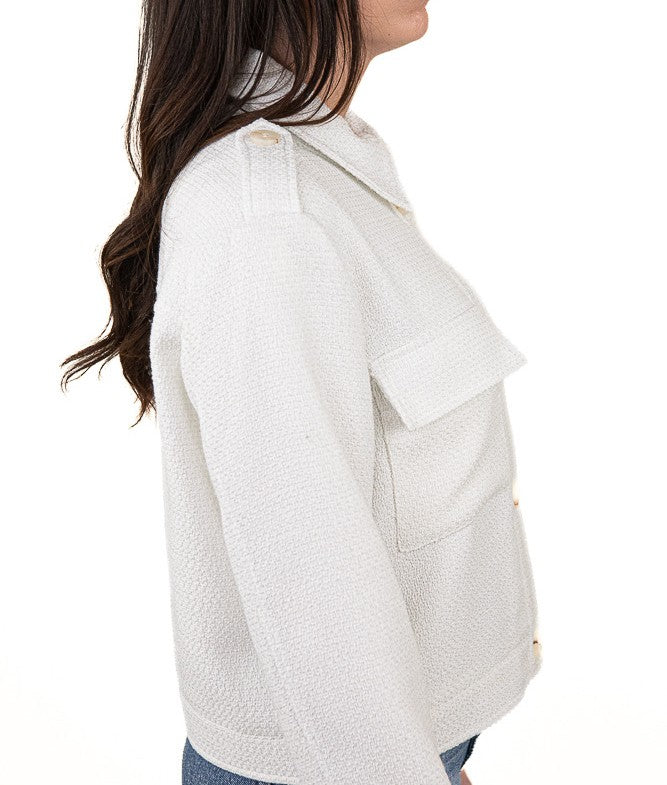 VESTE EN TWEED