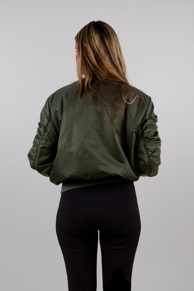 BOMBER OVERSIZE MATELASSÉ