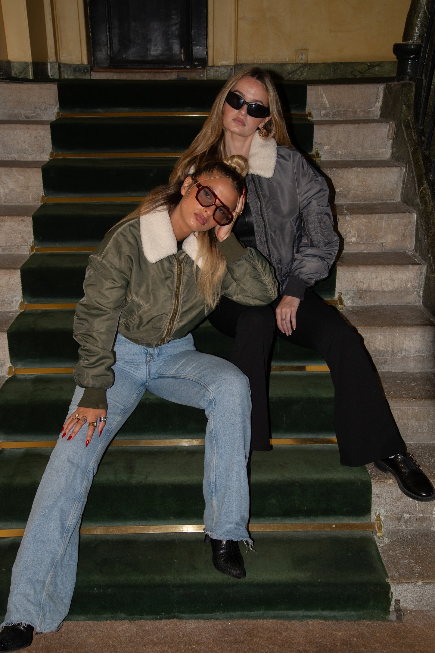 CHAQUETA DE AVIADOR VINTAGE