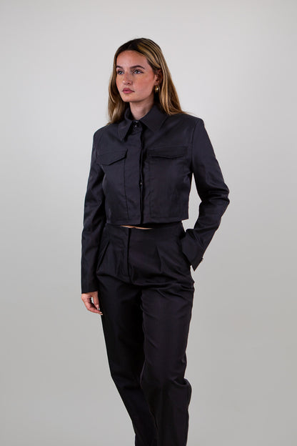 VESTE DROITE COURTE