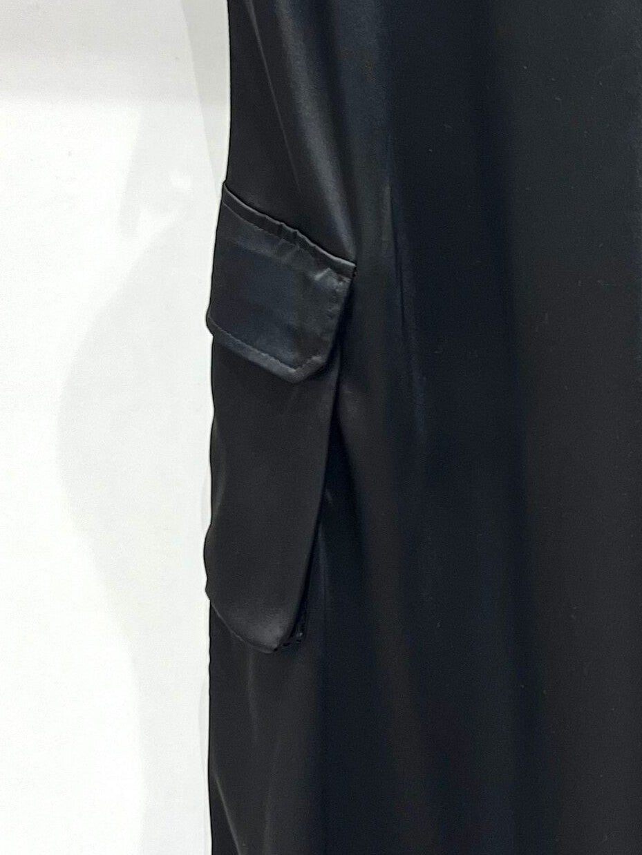 SATIN MID-LENGTH SKIRT