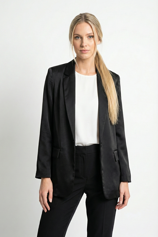 BLAZER SATINÉ