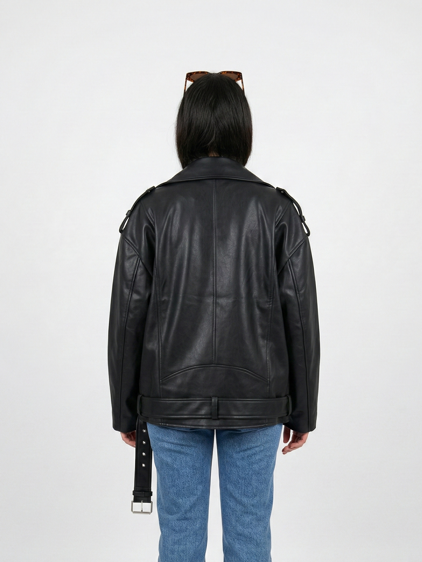 OVERSIZED LEATHERETTE PERFECTO – K-ZELL PARIS