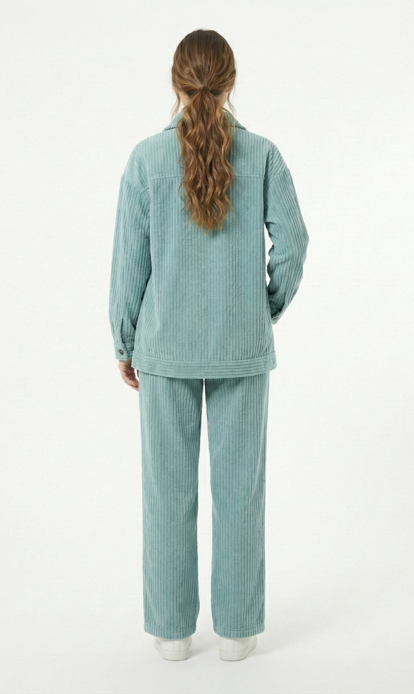 PANTALON EN VELOURS COTELÉ