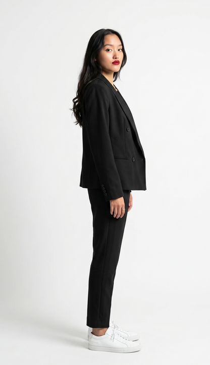 DOUBLE-BREASTED BLAZER