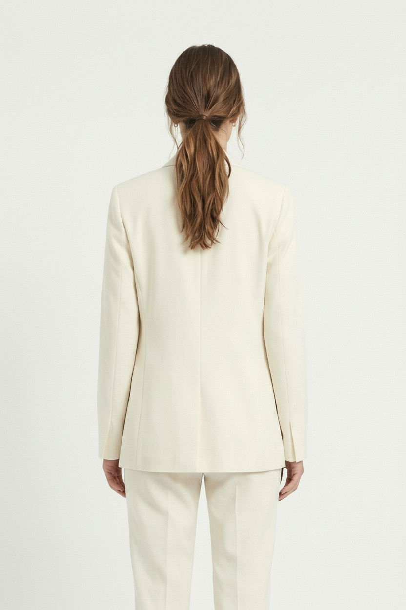 LE BLAZER À DOUBLE BOUTONNAGE