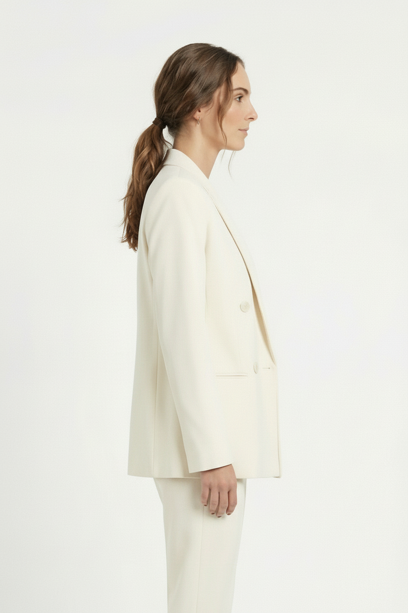 LE BLAZER À DOUBLE BOUTONNAGE