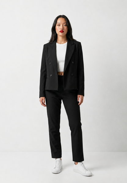 DOUBLE-BREASTED BLAZER