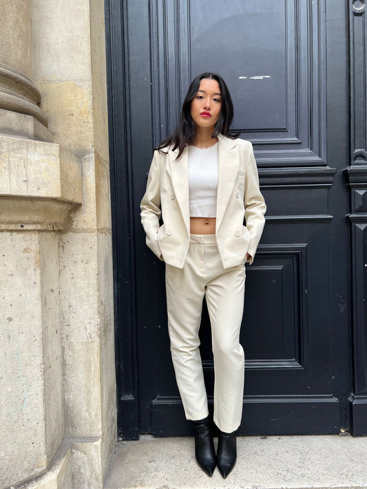 7/8 TAILORED PANTS