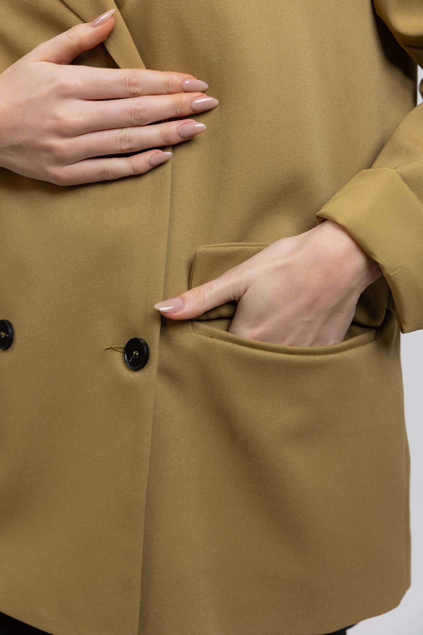 BLAZER DE GRAN TAMAÑO