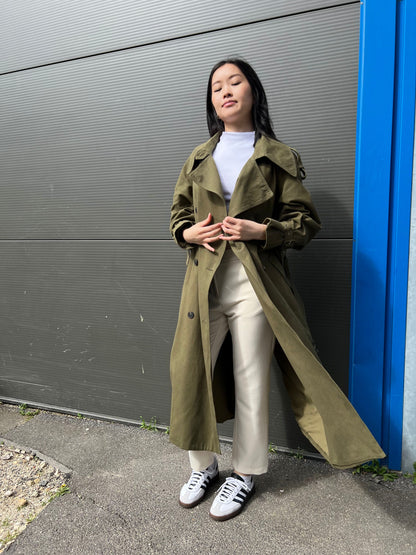 Trench coat oversize