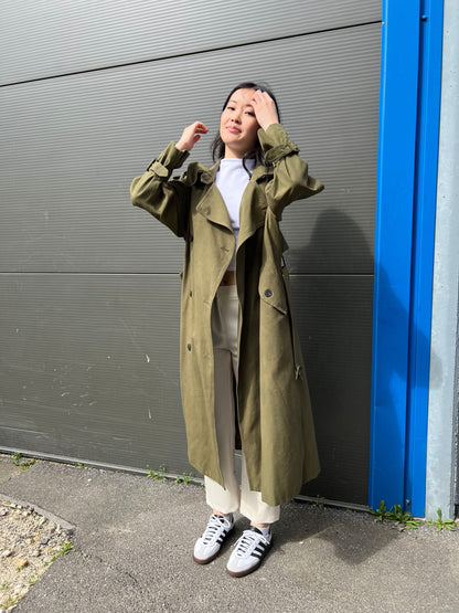 Trench coat oversize