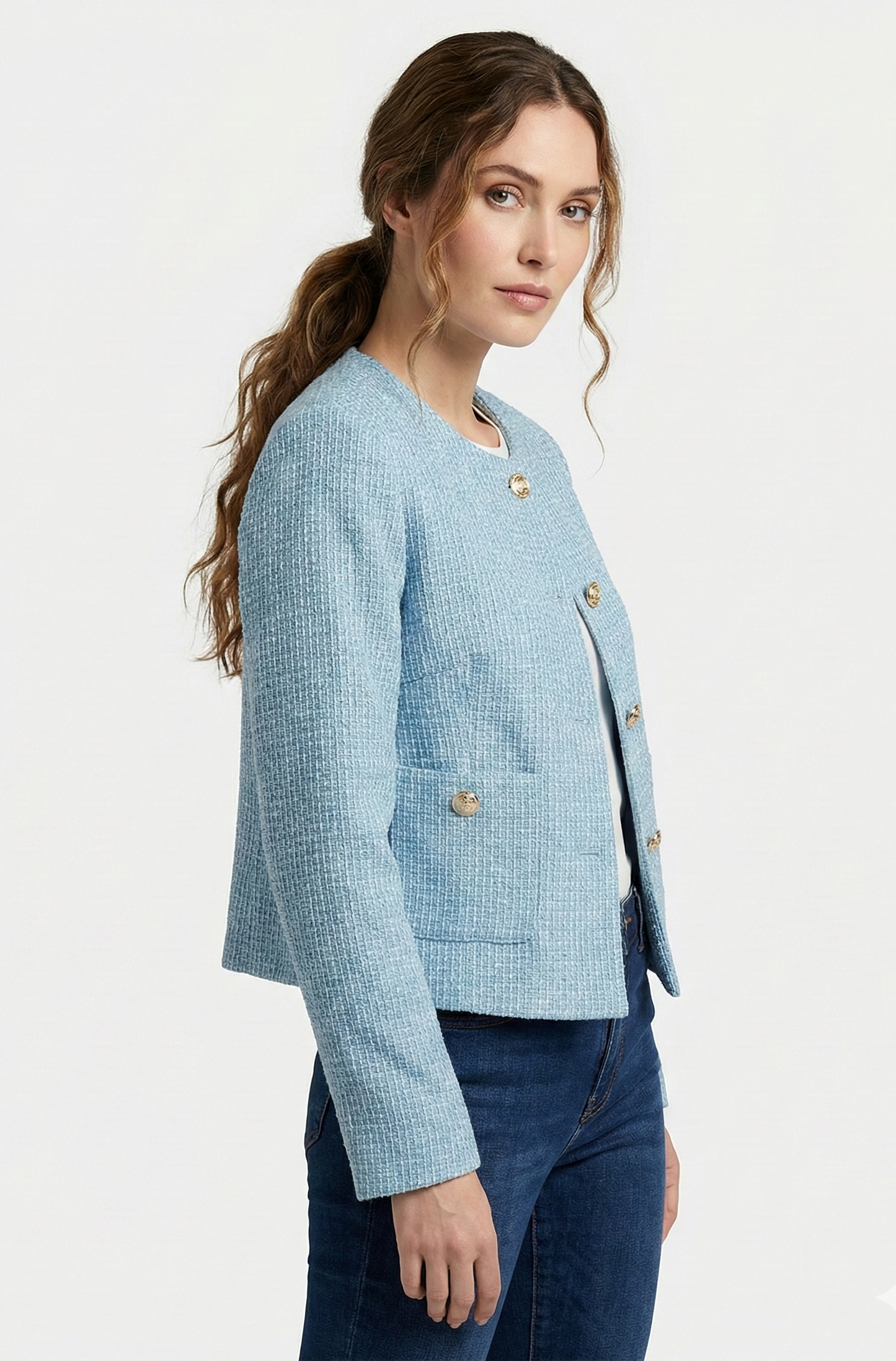 SHORT TWEED JACKET