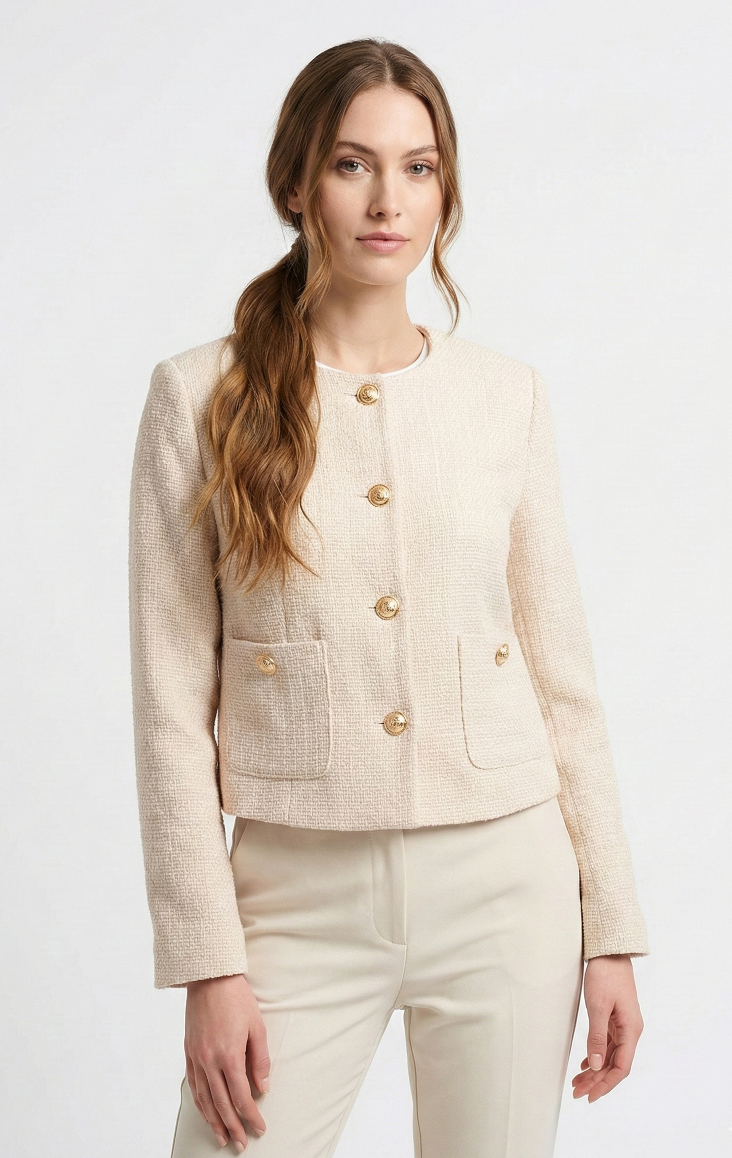 SHORT TWEED JACKET