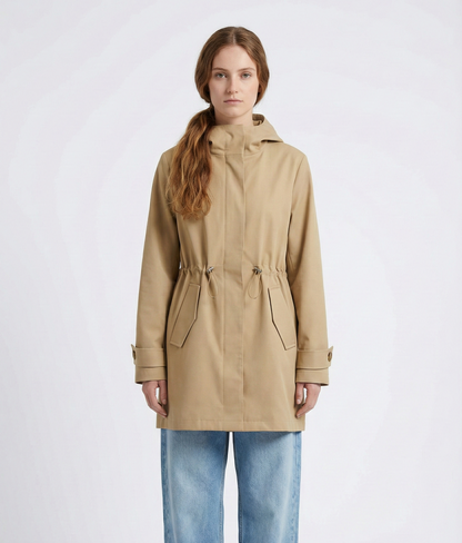 MID-LENGTH HOODED PARKA