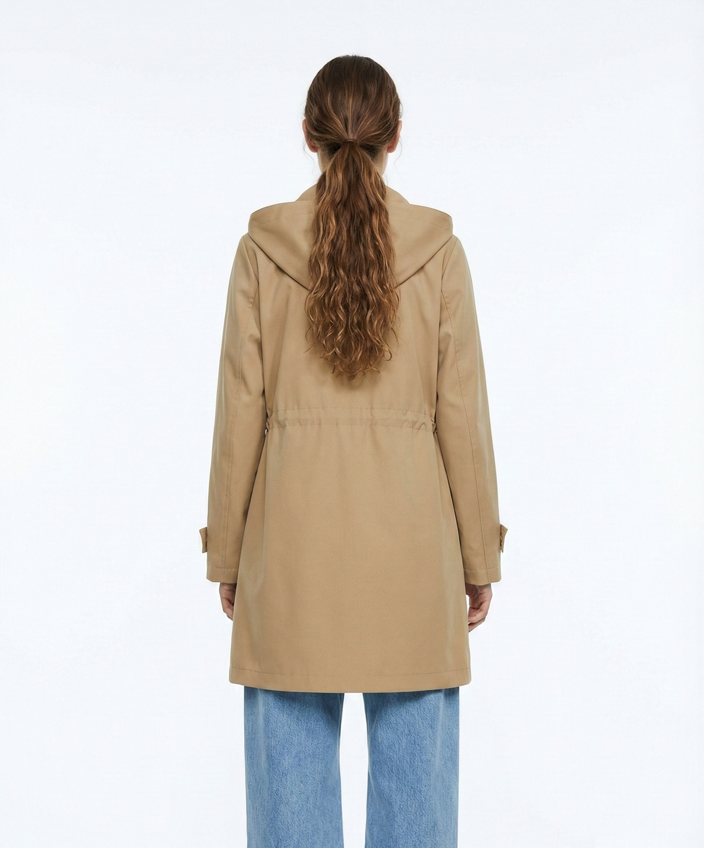 MID-LENGTH HOODED PARKA